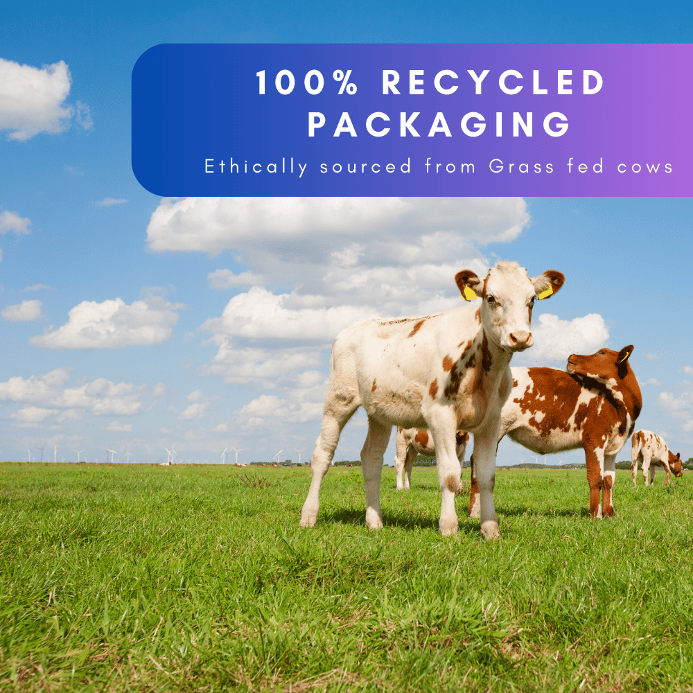 Hydrolysed Bovine Collagen with Vitamin C, D3 and Hyaluronic acid - 150g pouch