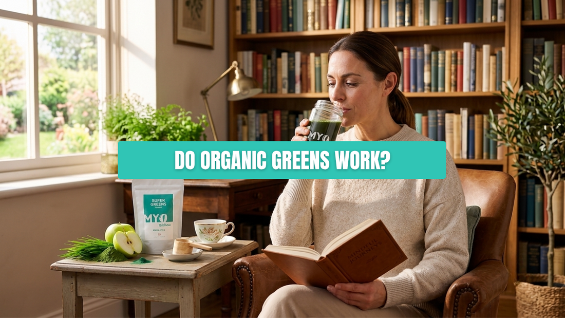 Organic greens powder