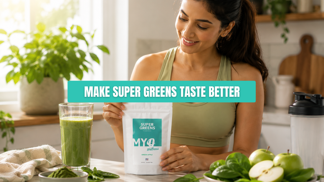 How to make super greens powder taste better?