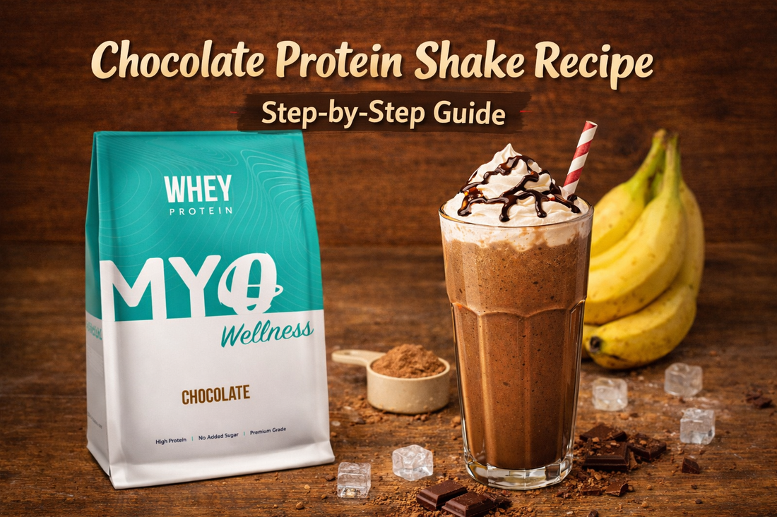 How to make a chocolate flavoured protein shake?