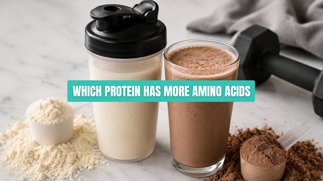 Which type of protein powder contains more amino acids?