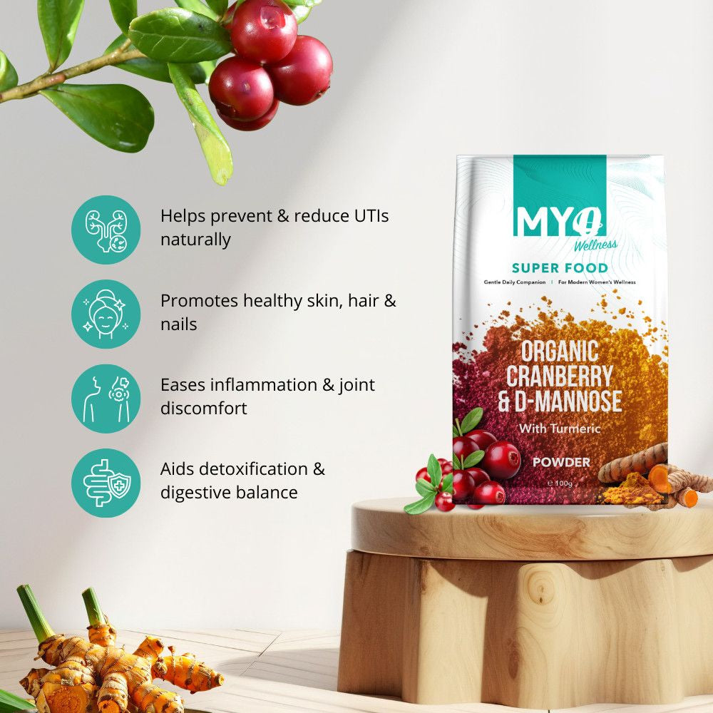 MYOwellness Superfoods - Cranberry D-Mannose