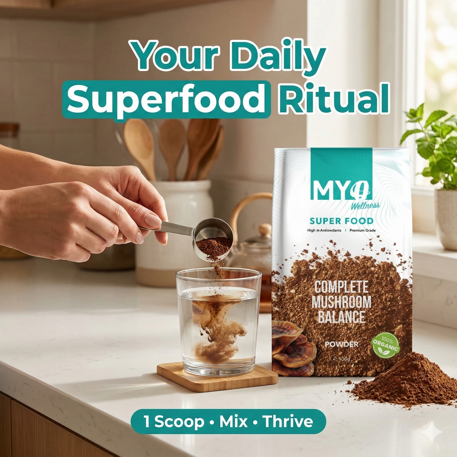 MYOwellness Superfoods - Complete Mushroom Balance
