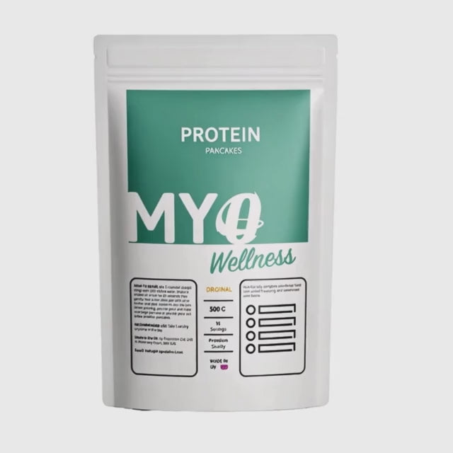 Video of Protein pancake powder mix pouch